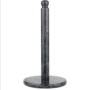 NEW pure marble BLACK paper towel holder